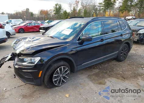 2021 Volkswagen Tiguan 2.0T Se/2.0T Se R-Line Black/2.0T Sel from USA, damaged, VIN 3VV3B7AX4MM026908